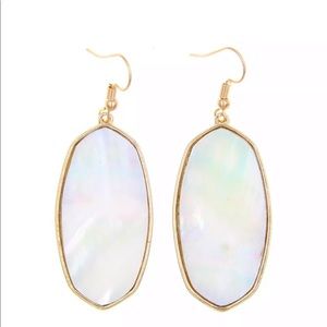 Ivory Stone Earrings